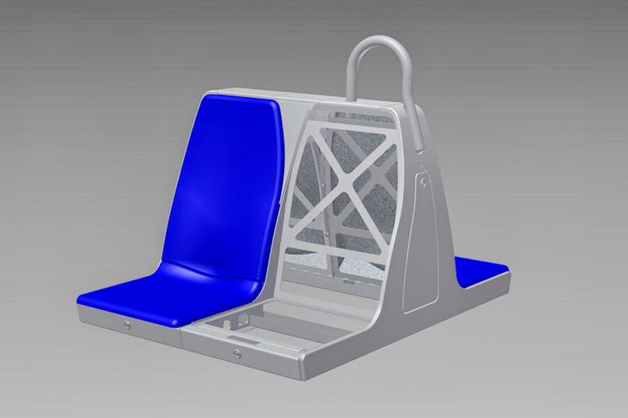 3D модель каркаса сиденья