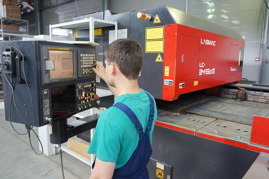 AMADA CNC laser cutting machine