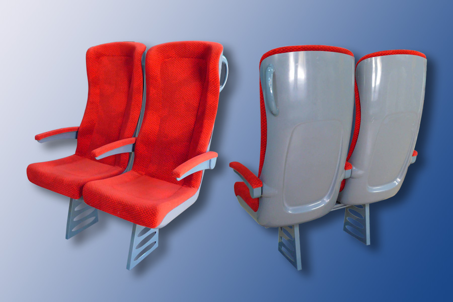 Mock-up of seat